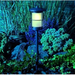 Lampa Led ogrodowa,wys.53 cm,brązowa 1,5 W /12V. IP44 .Aluminium