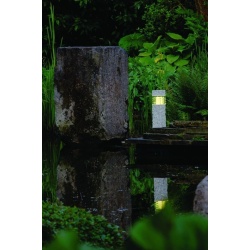 Lampa led ogrodowa 40 cm,  3 Wat 12v, imitacja kamienia,
