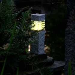 Lampa led ogrodowa 40 cm,  3 Wat 12v, imitacja kamienia,