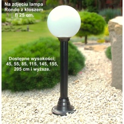 Lampa ogrodowa Rondo wys.85 cm