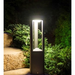 Lampa ogrodowa wys 50 cm. GX53. Aluminium.