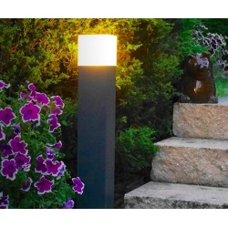 Lampa ogrodowa wys.58 cm 3 kolory. Cub-8-al. Aluminium.
