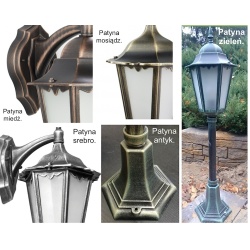 Opcje płatne; wzory patyn na różnych lampach