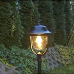 Lampa ogrodowa wys. 55 cm Seria princis. Aluminium.