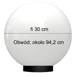 Lampa RGBW-6 wat- rondo fi30, z pilotem radiowym
