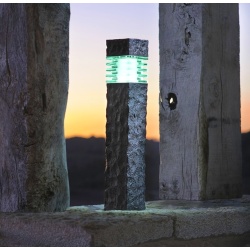 Lampa led ogrodowa 2 Wat, imitacja kamienia,12 Volt.opcja 230 V